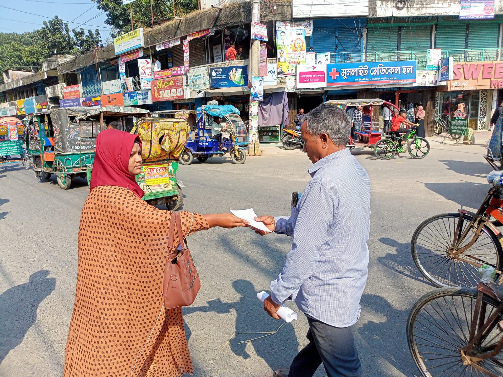 CADAM Community Rally and Public Health Advocacy in Nilphamari